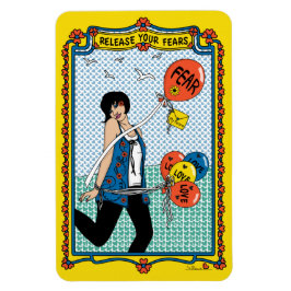 Laat uw feesten los_B_4x6 koelkast Magneet