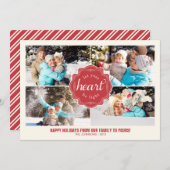 Laat Uw Hart de Lichte Kaart van de Foto van de (Voorkant / Achterkant)