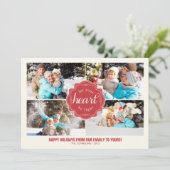 Laat Uw Hart de Lichte Kaart van de Foto van de (Staand voorkant)