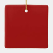 Laat uw hart lichtboogfoto zijn keramisch ornament (Achterkant)