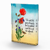 Laat uw hart niet in de war zijn fotoblokken (Rechts)