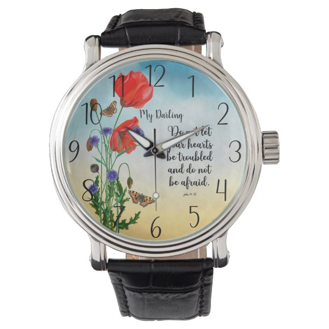 Laat uw hart niet in de war zijn horloge (Voorkant)