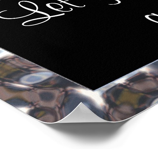 Laat uw kompas u begeleiden (Poster) Poster (Hoek)