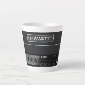 Laat uw latte werken als regels voor buistoon latte mok (Voorkant)