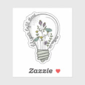 Laat uw licht Aangepast-besnoeiing Vinyl Sticker s (Vel)