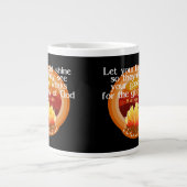 Laat uw licht Christelijke mokken schijnen (Voorkant)