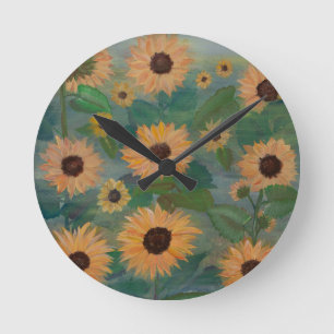 Laat uw licht helder schijnen ronde klok