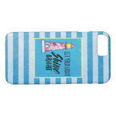 Laat uw licht helder vuursteentje passen Case-Mate iPhone case (Achterkant (Horizontaal))