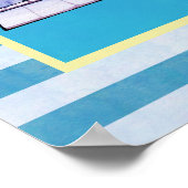 Laat uw licht helder vuursteentje passen poster (Hoek)