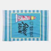 Laat uw licht helder vuursteentje passen theedoek (Horizontaal)