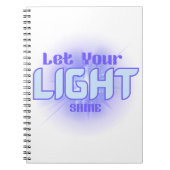 Laat uw licht het Notitieboek van het geloof schij (Voorkant)