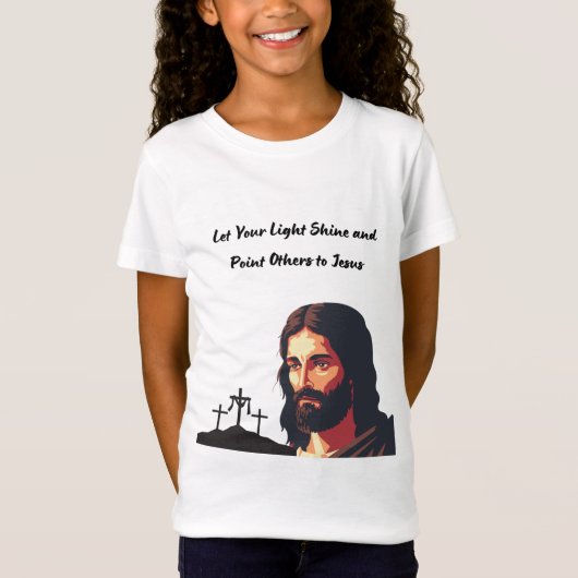 Laat uw licht Kind schijnen T-shirt (Voorkant)