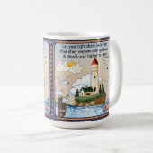 Laat uw licht Klassieke witte Mok schijnen (Voorkant rechts)