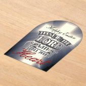 Laat uw licht schijnen acryl uitnodigingen (Laagn)