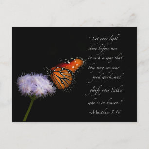 Laat uw licht schijnen briefkaart