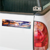 Laat uw licht schijnen door Bumpersticker (Op Truck)