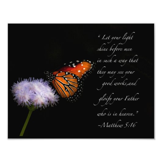 Laat uw licht schijnen foto afdruk (Voorkant)