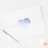 laat uw licht schijnen hart sticker (Envelop)