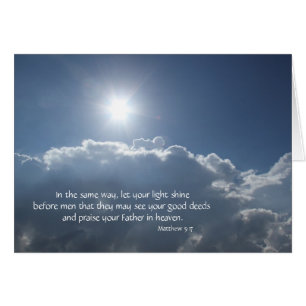 Laat uw licht schijnen; Heavens boven!