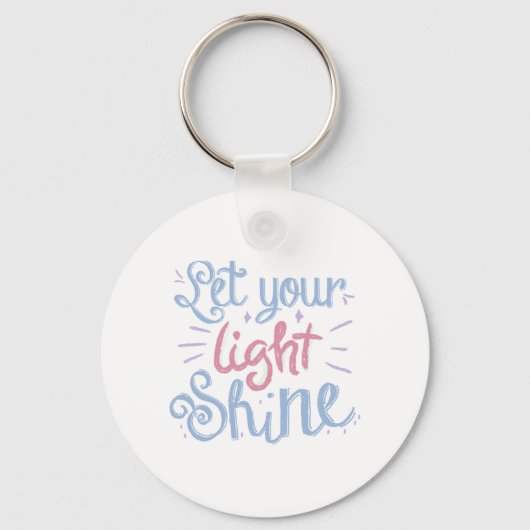 Laat uw licht schijnen sleutelhanger (Voorkant)