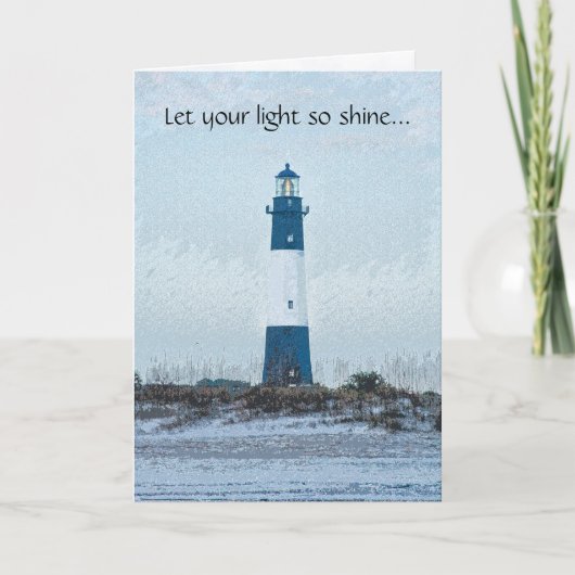 Laat Uw Licht Zo Schijnen Kaart (Voorkant)