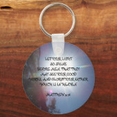 LAAT UW LICHTE MANNEN KORTEREN, ... SLEUTELHANGER (Voorkant)