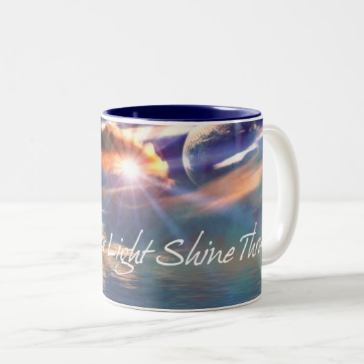 LAAT UW LICHTSCHIJN Mok LATEN ZIEN (Voorkant rechts)