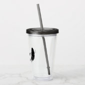 Laat uw liefdesstroom stromen acryl drinkbeker (Links)