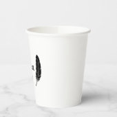 Laat uw liefdesstroom stromen papieren bekers (Links)