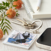 Laat uw persoonlijkheid los: aangepaste opties voo sleutelhanger (Voorkant Rechts)