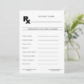 Laat uw recept achter voor succes Advieskaart Kaart (Staand voorkant)