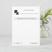 Laat uw recept voor succes advies Kaart (Staand voorkant)