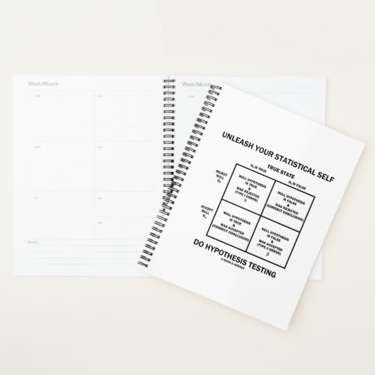 Laat uw statistische zelftest los planner (Display)