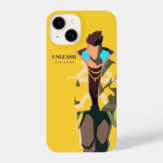 Laat uw Vision iPhone-draagtas los iPhone Hoesje (Achterkant)