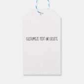 Laat uw volken Mijn Peeps-verzekering bellen Cadeaulabel (Achterkant)