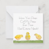 Laat uw volken mijn volken bellen notitiekaartje (Voorkant)