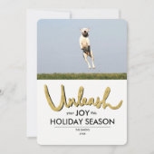 Laat Uw Vreugde | de Grappige los Kerstkaart van (Voorkant)