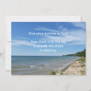 Laat uw zorgen over, tweede ontwerp: kopende kaart