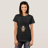 Laat vallen als een luiaard 116 t-shirt (Voorkant volledig)