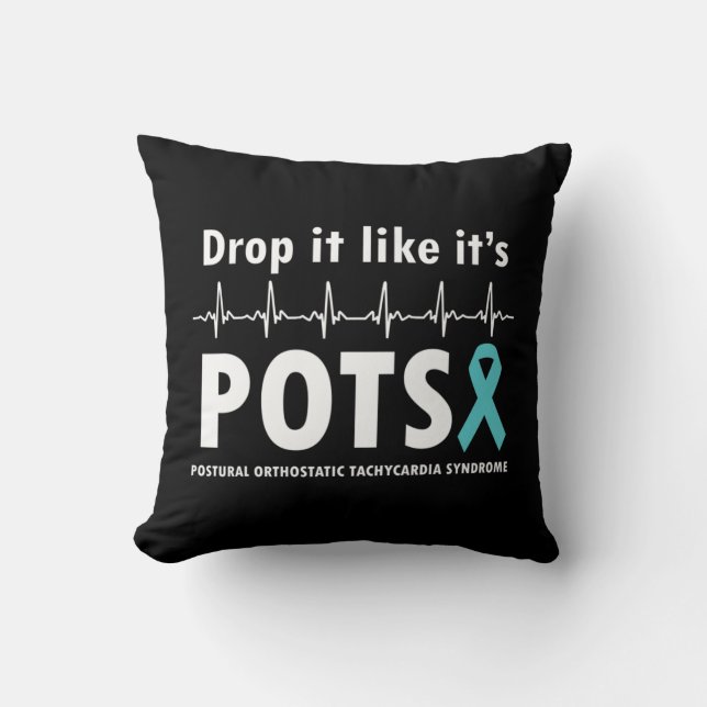 Laat vallen alsof het POTS T-Shirt2 is Kussen (Voorkant)