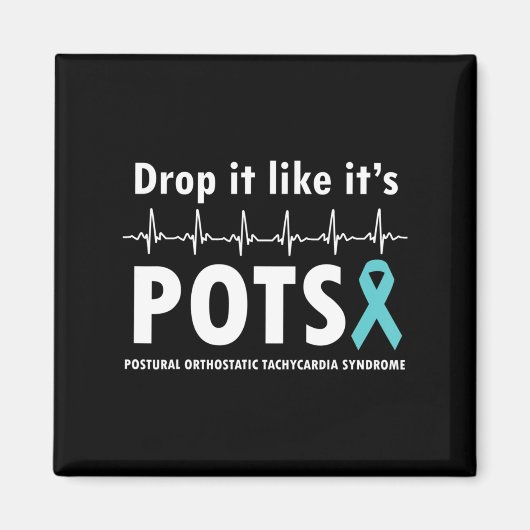 Laat vallen alsof het POTS T-Shirt2 is Magneet (Voorkant)