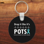 Laat vallen alsof het POTS T-Shirt2 is Sleutelhanger (Voorkant)