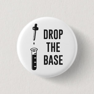 Laat vallen de basis voor de bassenchemie ronde button 3,2 cm
