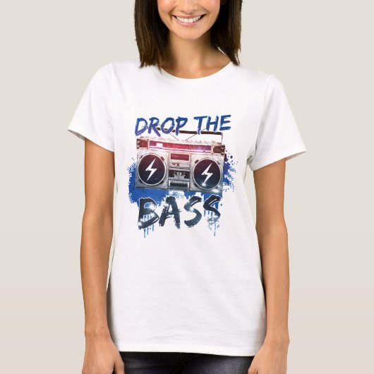 Laat vallen de tas t-shirt (Voorkant)