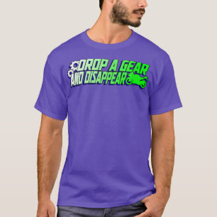 Laat vallen een Gear en schrap T-shirt