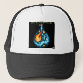 Laat vallen in de emmer trucker pet (Voorkant)