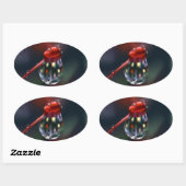 Laat vallen met Bud Ovale Sticker (Vel)