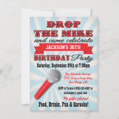 Laat vallen met deze uitnodiging van de Partij van (Voorkant)