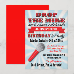 Laat vallen met deze uitnodiging van de Partij van