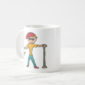 Laat vallen Mic Koffiemok (Voorkant links)